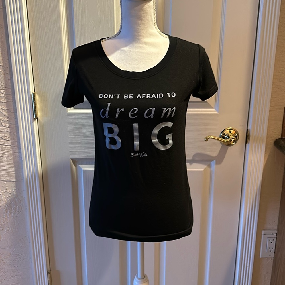 Black tee- Brooke Taylor yoga